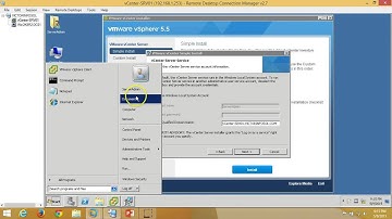 How to Install VMWare vCenter 5.5 Full Step by Step