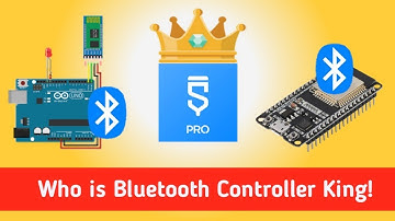 How to control Arduino and Esp32 using Sketchware with Bluetooth connection!