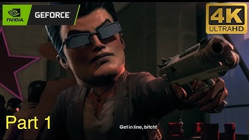 Saints Row The Third Walkthrough RTX 3070 Part 1 “When Good Heists Go Bad”