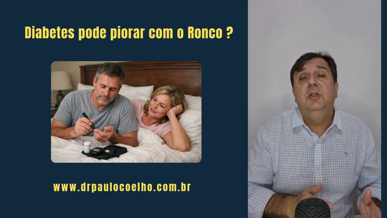 Diabetes pode piorar com o Ronco