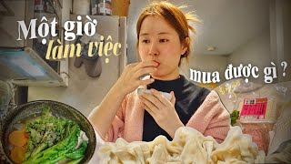 Du học Canada | Một giờ lương mua được gì ? | Vlog Xuunie