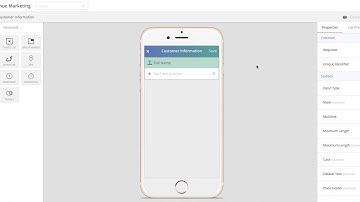 Mobile Form Builder