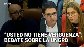 'Espectáculo deplorable': Acalorado debate entre Carrillo, Juvinao y Sánchez por escándalo de Ungrd