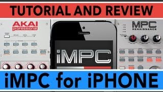 iMPC FOR iPHONE TUTORIAL & REVIEW - MPC Beatmaking App Tutorial screenshot 5