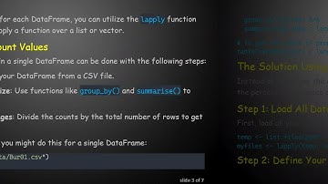 Efficiently Count Percent Occurrences in DataFrames using lapply in R