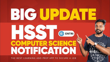 HSST COMPUTER SCIENCE | NOTIFICATION-2023 |
