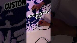 I Turned a Film Company Logo Into a Custom Rug 👀🔥 (Satisfying Tufting Process) #filmlife #custom