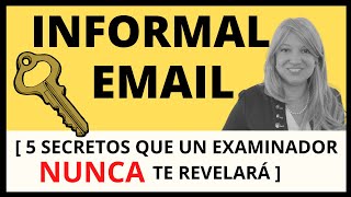 ??¿Cómo escribir un email informal en inglés B1 y B2 Cambridge Linguaskill y Oxford Test of English