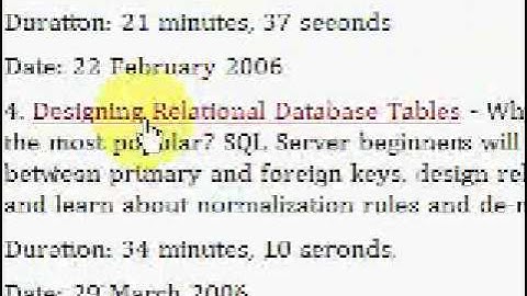 SQL Server Manipulating Database Data Video Tutorial - FREE
