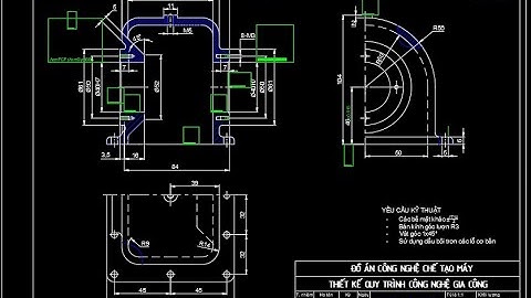 đồ án môn học Thiết kế quy trình công nghệ gia công chi tiết thân hộp giảm tốc Trường Đại học