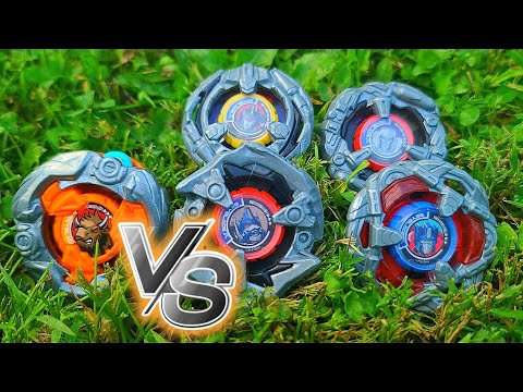 BACON BITS?! Valor Bison Vs Starscream, Megatron, Optimus Primal, Prime! Beyblade X Battle ベイブレード