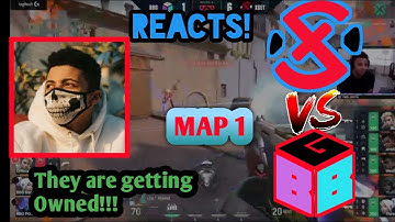 Myth Reacts to Xset  VS BBG  !! MAP 1 !! XSET on RAMPAGE!!!