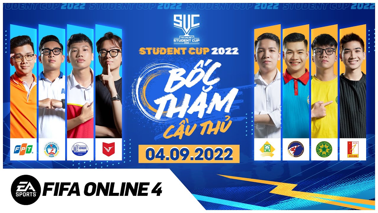 🔴TRỰC TIẾP: BỐC THĂM CẦU THỦ GIẢI ĐẤU STUDENT CUP 2022