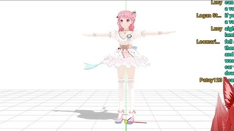 Showing off some PMX Skirt PlugIn magic