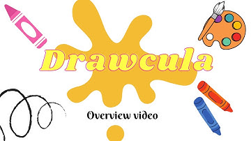 Drawcula- Overview of a drawing app on Thunkable