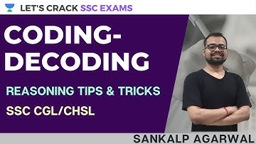Coding-Decoding | Reasoning | SSC CGL/CHSL 2020/2021/2022