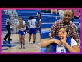 Dad Travels 15 Hours To Surprise Daughter During Basketball Game