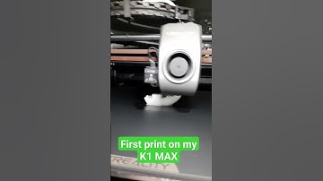 First print on my K1 MAX