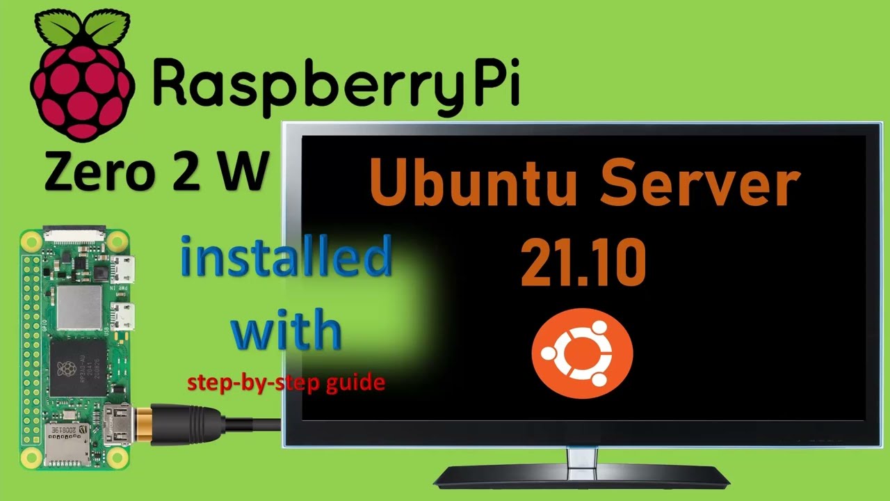 Raspberry Pi Zero 2 W with Ubuntu Server 21.10 support is here