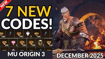 *NEW CODES*  MU Origin 3 Codes  2025 | MU origin 7 Gift Code + how to redeem code | DECEMBER 2025