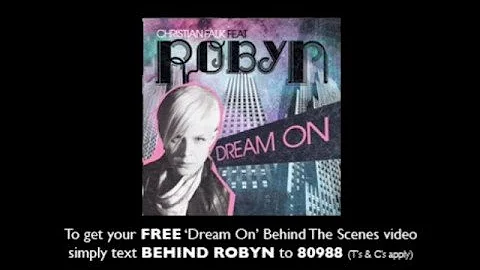 Christian Falk ft Robyn - 'Dream On' (Audio Only)