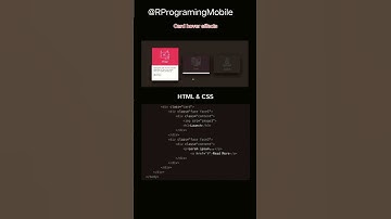 Card hover effect || css hover effect #html #css #card #hover #effects #css