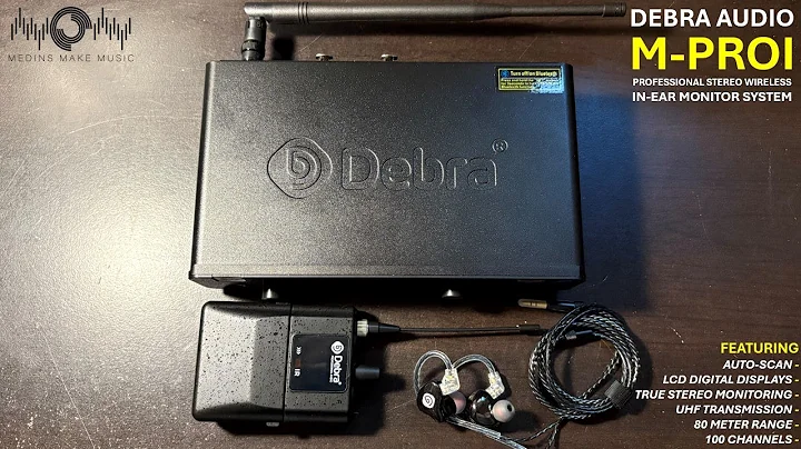 @DebraAudio M-PROI Stereo Wireless In-Ear Monitor System