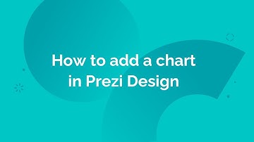 How to add a chart in Infographics (Prezi Design)