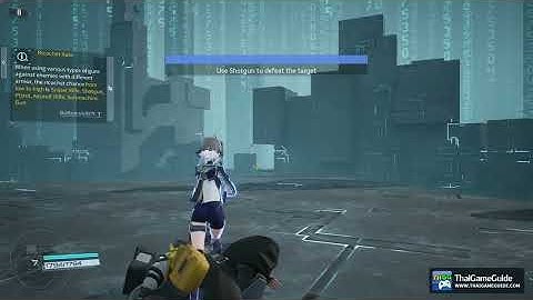 Snowbreak Containment Zone ~ Tutorial - Combat Training - Ricochet