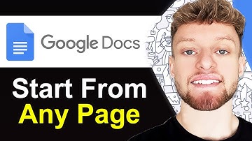 How To Add Page Numbers in Google Docs From a Specific Page (Step By Step)