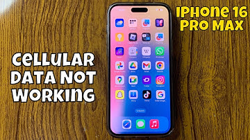 How to Fix Cellular Data Not Working on iPhone 16 Pro Max #new