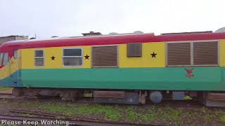 NEW AFRICA TRAIN DRIVE GHANA ACCRA FROM TEMA TO MAKOLA