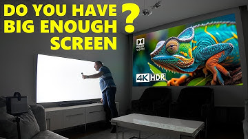 How to Choose the Right Projector Screen Size for YOU