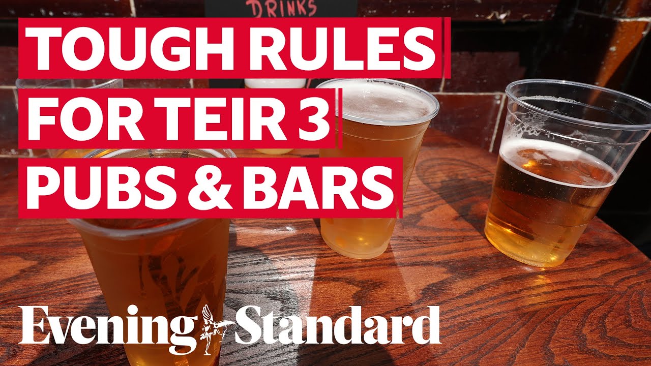 Pubs and bars in tough Tier 3 measures can only open for delivery and