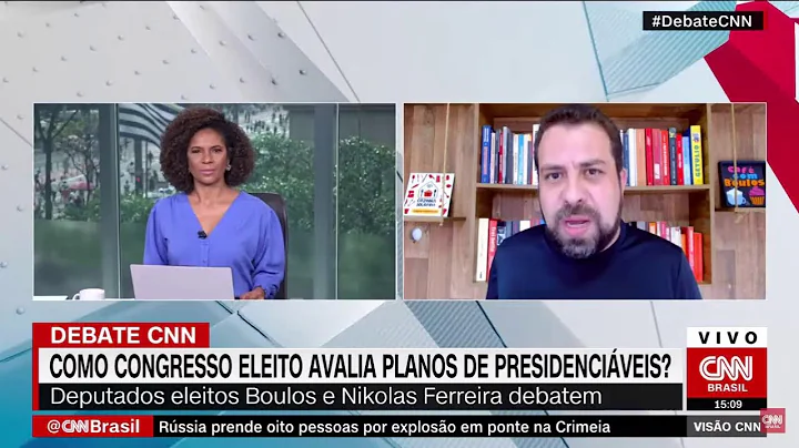 Debate com Nikolas Ferreira no Viso CNN