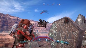 Mass Effect™ Andromeda (PS4) Sara Ryder handles Peebee Loyalty Misson on Eos