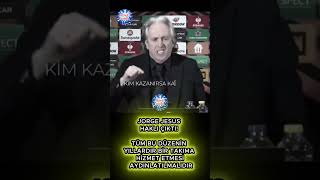 Jorge Jesus Haklı Çıktı Tüm Düzenin Yıllardır Bir Takıma Hizmet Etmesi Aydınlatılmalıdır