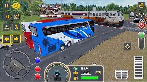 Bus Simulator 2025: Euro Bus Offroad Real Drive Simulator Bus Games - Bus Game Android Gameplay