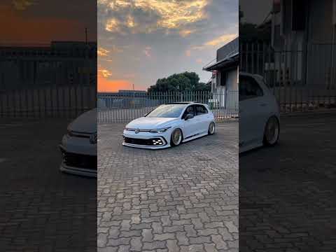 Bagged MK8 GTi Southafrica Bagged Cars Automobile Volkswagen
