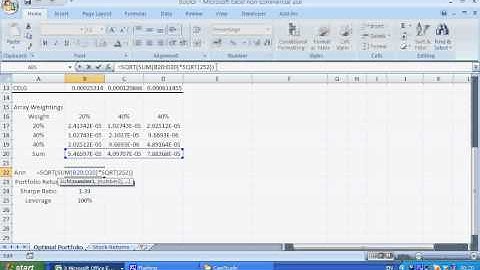 VsCap: How to construct the best portfolio