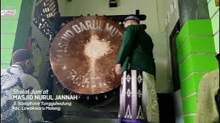 Kompilasi cara pukul bedug sholat Jum'at dan sholat rowatib