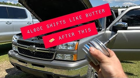 A MUST DO TO A 4L60E (SHIFTS LIKE BUTTER) CORVETTE SERVO 🤷🏻‍♂️✊🏻