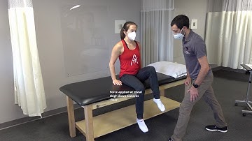 Manual Muscle Test for Hip Flexion
