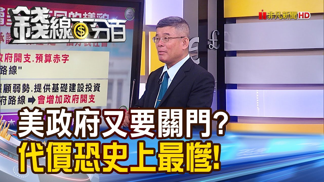 《美政府又要關門？CNN諷"還在打瞌睡！"　美銀：代價恐史上最慘？》【錢線百分百】20230921-7│非凡財經新聞│