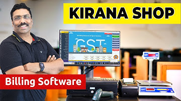 KIRANA SHOP BILLING SOFTWARE A to Z complete Information -Hindi 2023