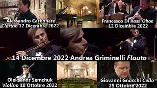 Andrea Griminelli SOLO quarta edizione spot