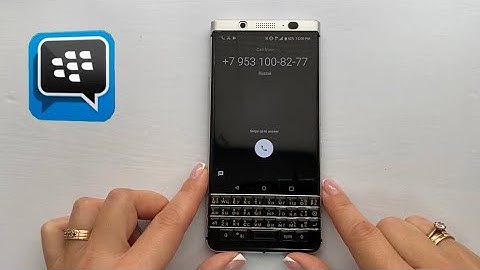 BlackBerry Keyone/ Incoming call & bootanimation