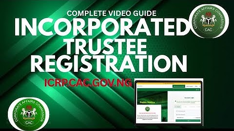How to Register an Incorporated Trustee on the CAC AI Portal (2025 Step-by-Step Guide)
