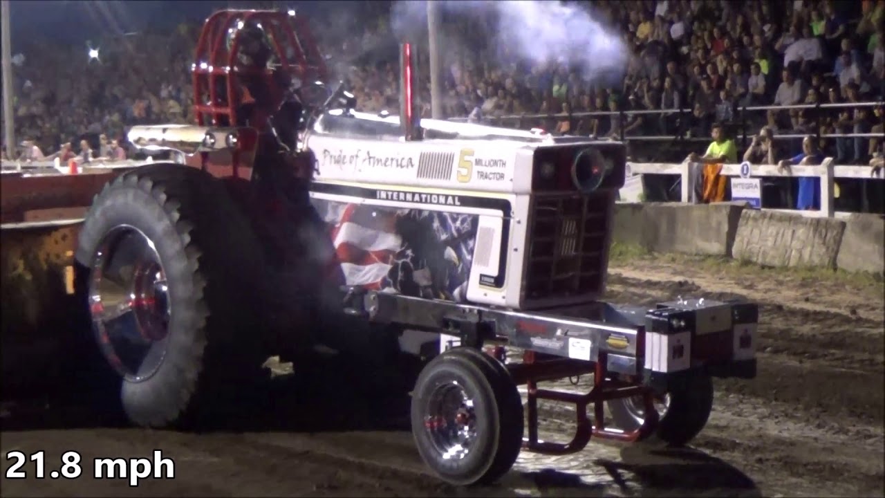 Super Farm Tractors MTTP Pulls At Fremont, MI 2016 YouTube