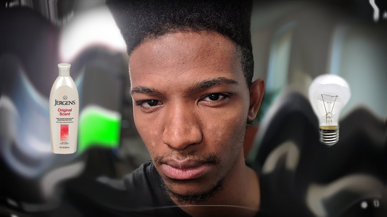 etika smashes light bulbs on his head and eats lotion etika stream